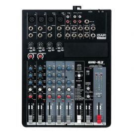 Mixer Analogico 8 Canali con Effetto DSP e Compressore GIG-83CFX 4 x Mic In + 3 x Stereo In DAP Audio D2282