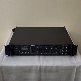 Amplificatore mixer per PA con lettore MP3, radio e BLUETOOTH  FM 120 Watt Uscite 70V/100V - 4/16 Ohm MV 1200 CR BLUETOOTH Master Audio