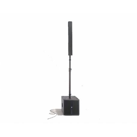 Sistema Impianto Audio Attivo Subwoofer 12” + Satellite 8 x 2” + Mixer 4 Canali KB1 K-Array