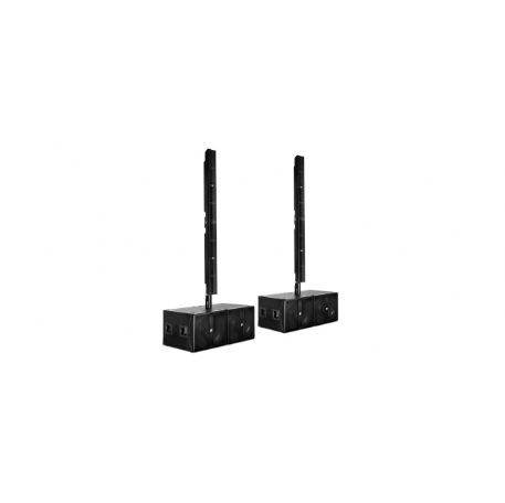 Sistema Impianto Audio Attivo 8000 watt composto da 2 x Subwoofer KMT218 + 4 x Satellite KY102 KR802 K-Array