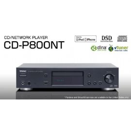LETTORE CD DA TAVOLO  Riproduce CD, CD-R/RW, MP3 Con funzioni di network player ed internet radio CDP800NT TEAC CDP 800 NT