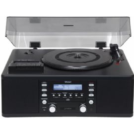 Giradischi con masterizzatore CD audio e Radio e cassette con amplificatore e casse incorporate LPR500B Teac LPR 500 B