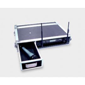 Flight case 1 unità rack per Sistema Radio FC-1U JTS