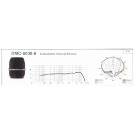 Capsula microfonica a condensatore cardiode per IN 64TH,IN 264TH, MH 8800Gi,KA-8TH Impedenza 800 ohm DMC-8000-6 JTS