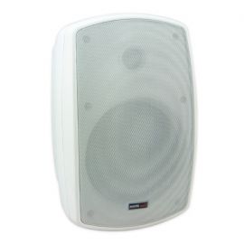 Coppia Casse Diffusori Acustici a due vie 16,5 Cm 100 w 8 Ohm DA ESTERNO IP65 NB 600 W Bianco Master Audio