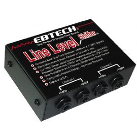 DI-BOX DIRECT BOX PASSIVA 2 CANALI con Connettori Jack da 1/4” LLS-2 EBTECH