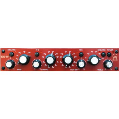 EQUALIZZATORE SEMIPARAMETRICO A 4 BANDE EQ-81 GOLDEN AGE