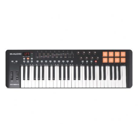 Tastiera Master Keyboard Controller USB e MIDI con 49 tasti Dinamici OXYGEN 49 (4nd Gen) M-AUDIO