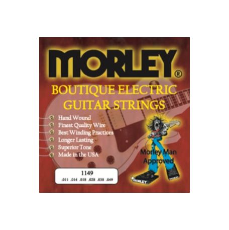 Muta Set di corde per chitarra elettrica di altissima qualità ELECTRIC GUITAR STRINGS - 1149 MEDIUM MORLEY