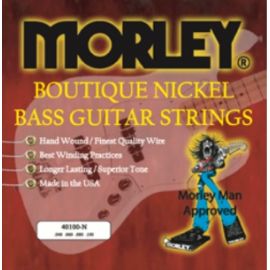 Muta Set di corde per basso di altissima qualità BASS GUITAR STRINGS - NICKEL 40100 LIGHT MORLEY