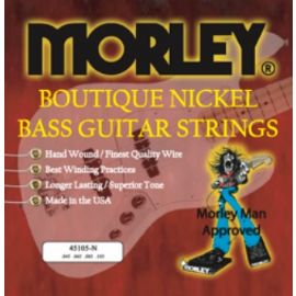 Muta Set di corde per basso di altissima qualità BASS GUITAR STRINGS - NICKEL 45105 MEDIUM MORLEY