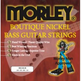 Muta Set di corde per basso di altissima qualità BASS GUITAR STRINGS - NICKEL 50110 HEAVY MORLEY