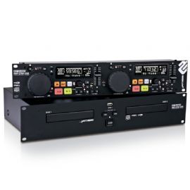 DOPPIO LETTORE CD player MP3 USB A RACK RMP-2760 USB RELOOP