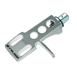 Carter professionale per testina da 1/2”, in alluminio argento molto resistente HEADSHELL SILVER RELOOP