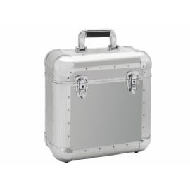 Valigia professionale per il trasporto di 60 vinili. Colore argento 60 RECORD CASE SILVER RELOOP