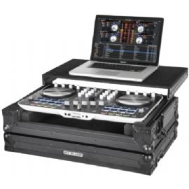 Flight-case Flycases Fly Borsa specifico per Terminal Mix 4 completo di piano di appoggio per il computer portatile e possibilità di trasportare anche il computer nel vano sotto il controller BEATMIX 2 CASE RELOOP