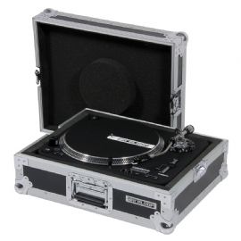 Flight-case Flycases Fly Borsa professionale in legno rivestito, per il trasporto di un giradischi TURNTABLE CASE BLACK RELOOP