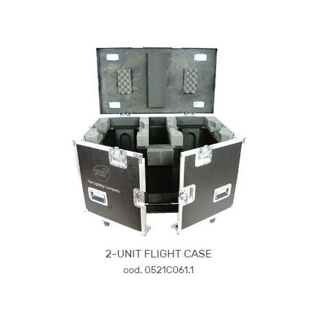 FLIGHTCASE FLY CASES CASE PER 2 MOTORIZZATI TESTA MOBILE WONDER 590 x 1040 x 800 mm DTS LIGHTING