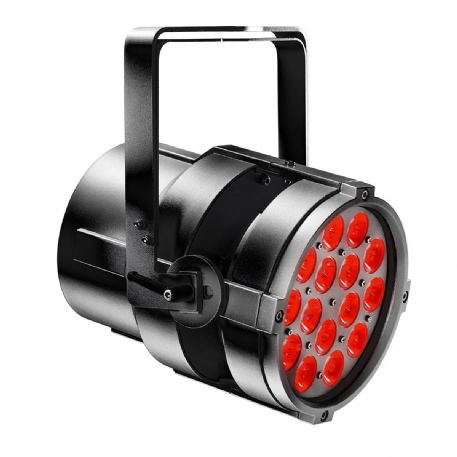 FARO PROIETTORE PAR LED RGBW 15 FULL COLOR WIDE LENS 40° TITAN SOLO • IP20 FC DTS LIGHTING