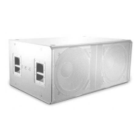 Subwoofer Passivo 2 x 18” 1700 Watt 4 Ohm Bianco GP 218 SW WH QSC GP218SWWH