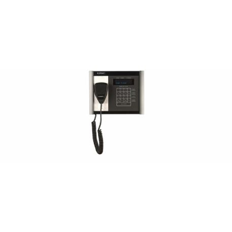 Q-Sys-16 pulsante di comando Codice (AP) con montaggio a parete Stazione Pagina; disponibile con microfono palmare PS-1650H QSC PS1650H