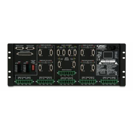 Pannello Backup DataPort amplificatore, 8 canali, fornisce ridondanza amplificatore quando viene utilizzato con Q-Sys DataPort I / 0, 4 RU DAB-801 QSC DAB801