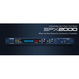 PROCESSORE DI EFFETTO MULTIEFFETTO REVERBERO 24 BIT 96 KHZ SPX 2000 YAMAHA