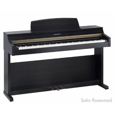 PIANOFORTE DIGITALE KURZWEIL 88 TASTI PESATI MP10F SR CON MOBILE Colore Palissandro Satinato MP 10 F SR