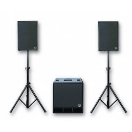 IMPIANTO AUDIO COMPLETO ATTIVO 5240 WATT COMPOSTO 1 x D:SUB 18 + 2 x D:SIDER 15 D:SIDER System 5K VERSE AUDIO