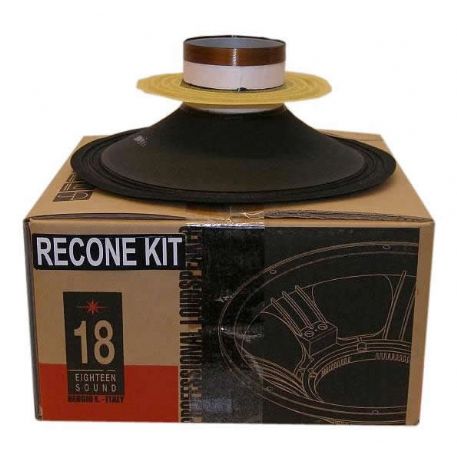 RICONATURA RECON RECONE KIT R-KIT 18NLW9601 PER ALTOPARLANTE WOOFER 18 NLW 9601 4 OHM EIGHTEEN SOUND 18 SOUND