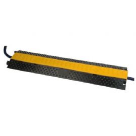 Pedana Proteggi Cavo 2 Canali Cable Bridge 2 30 x 23 x 1000 mm Showtec 71102