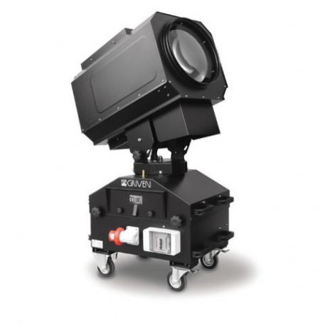 Faro di Richiamo Magnum Dmx Sky Tracer Outdoor MKII Lampada HMI 4000 Watt a Scarica Griven