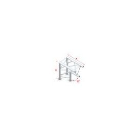 Curva Angolo Truss Triangolare 30x30 Corner 90° apex down Pro-30 Triangle P Truss Showtec PT30007