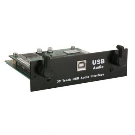 Modulo opzionale USB Multitrack per la registrazione/riproduzione simultanea di più canali connessi al GIG-202 DAP Audio D2298
