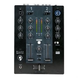 Mixer da DJ a 2 canali CORE Scratch 2 Channel dj mixer Riproduzione Bluetooth DAP Audio D2312