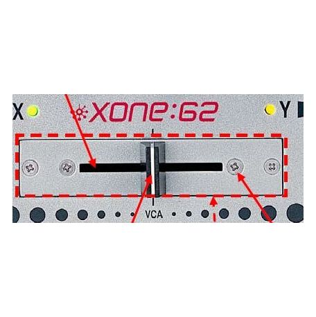 Slider di Ricambio CROSSFADER 002-719 per Mixer Dj XONE 62 XONE 92 Allen&Heat XONE62 XONE92
