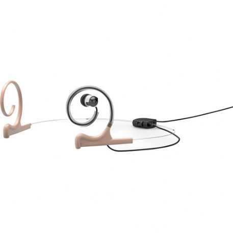 Accessori microfono d: fine cuffia auricolari, doppio orecchio, in ear singolo (beige) HE2F-IE1-B DPA