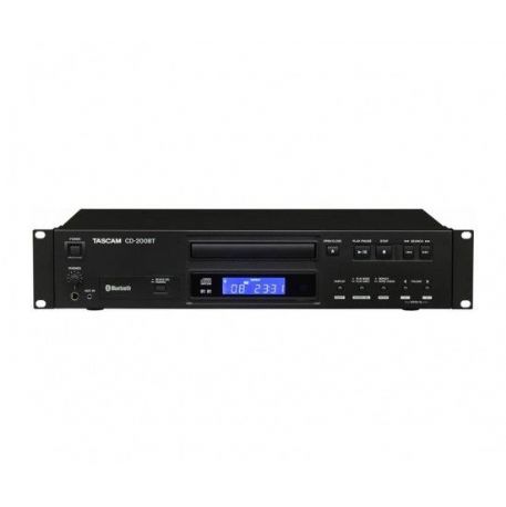 LETTORE CD/MP3 CON RICEVITORE BLUETOOTH A RACK 2U TASCAM CD-200BT