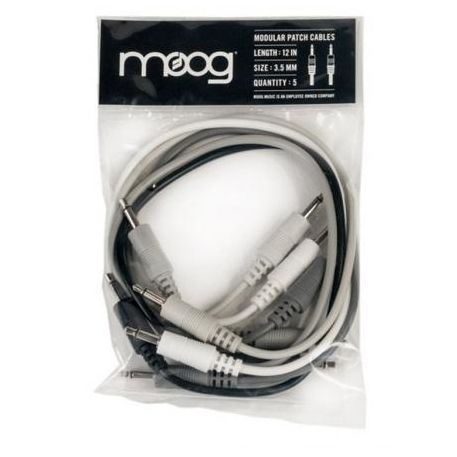 SET 5 PATCH PER MOOG MOTHER 32 30CM MOOG