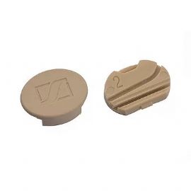 Clip di Ricambio per Microfono HSP 2 beige, SET Confezione 5 PZ. SD528165 Sennheiser