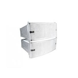CASSA DIFFUSORE ATTIVO LINE ARRAY DOPPIO MASTER/SLAVE 2X6.5”+2X1” 400 WATT X 2 BIANCO DVA M2M+M2S DB TECHNOLOGIES
