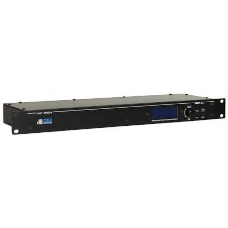 PROCESSORE CROSSOVER DIGITALE 2 IN - 6 OUT RDNET HARDWARE INTERFACE, USB INTERFACE, AC26N DB TECHNOLOGIES AC 26 N
