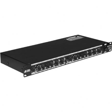 PROCESSORE CROSSOVER 2-WAY/3-WAY STEREO - 4-WAY MONO ACTIVE CROSSOVER 2 IN - 6 OUT ASX 24 DB TECHNOLOGIES ASX24