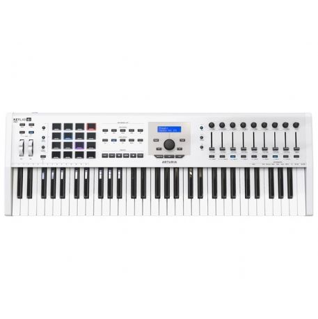 TASTIERA CONTROLLER MIDI 61 TASTI BIANCO ARTURIA KeyLab MkII 61 White