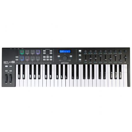 TASTIERA MIDI / USB 49 TASTI NERA ARTURIA KeyLab Essential 49 Black Edition