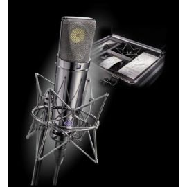 Microfono a condensatore Versione Limitata per il 50° anniversario NEUMANN U 87 RHODIUM EDITION SET