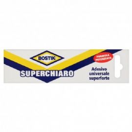 COLLA ADESIVA UNIVERSALE SUPERFORTE BOSTIK SUPERCHIARO 125ml PER MONTAGGIO RECON KIT RICONATURA A TELA