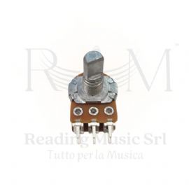 POTENZIOMETRO ROTATIVO VOLUME LINE/MIC STEREO ALPHA 6J3 PER CASSA DIFFUSORE ATTIVO JOLLY 8 BA FBT JOLLY8BA