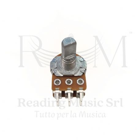 POTENZIOMETRO ROTATIVO VOLUME LINE/MIC STEREO ALPHA 6J3 PER CASSA DIFFUSORE ATTIVO JOLLY 8 BA FBT JOLLY8BA