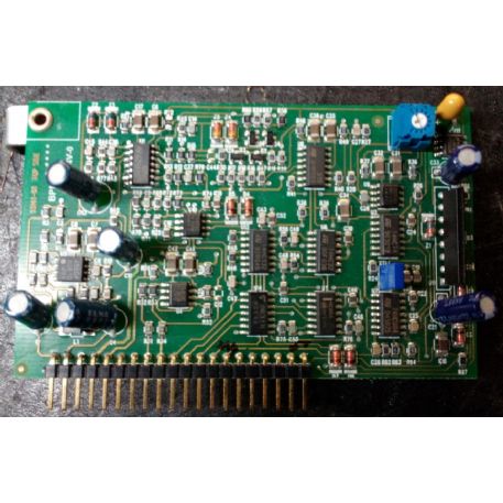 SCHEDA CIRCUITO STAMPATO T107-94V-0 PREAMPLIFICATORE SUB FBT MAXX9SA